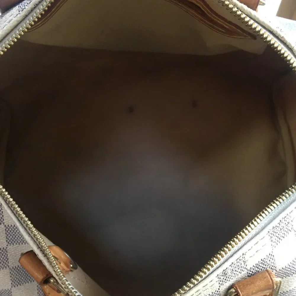 **SOLD ~ please do not buy** Louis Vuitton Speedy 30 Damier Azur - Picture 10 of 16